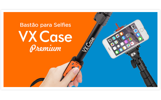 Bastão para Selfie VX Case Premium