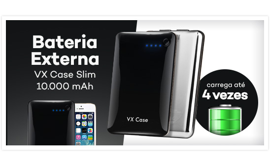 Bateria Externa VX Case Slim