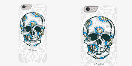 Capa Vx Case Skull